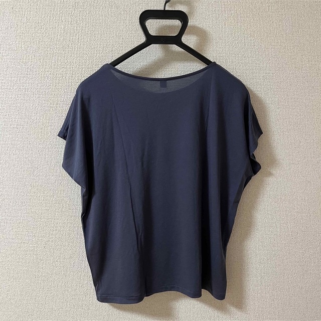 UNIQLO(ユニクロ)のUNIQLO シャツ S ブルー系 レディースのトップス(Tシャツ(半袖/袖なし))の商品写真