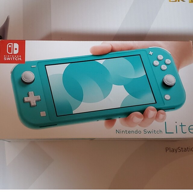 １１４、Nintendo Switch  Lite ターコイズ　スイッチ