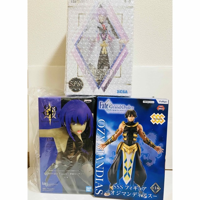 Fate オジマンディアス　マーリン　ハサン　フィギュア　まとめ売り