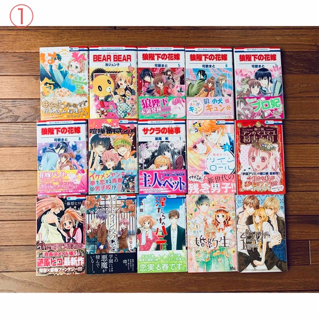 少女漫画（レディースコミック含）５５冊セット【特典ペーパー付】 6