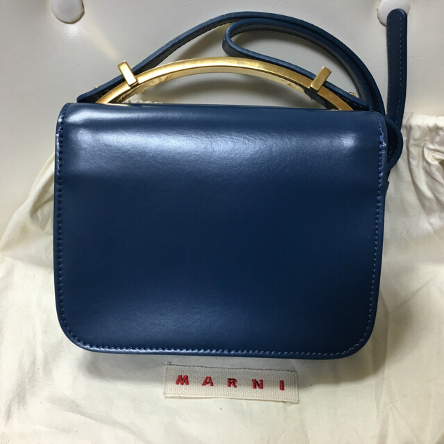 Marni(マルニ)の【ほぼ新品】Marni SCULPTURE BAG　ブルー　 レディースのバッグ(ショルダーバッグ)の商品写真