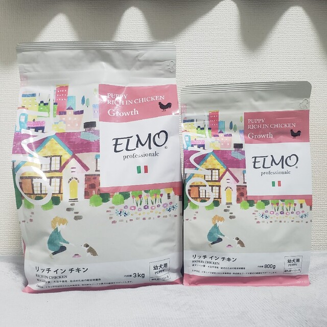 期間限定開催！ エルモ ELMO リッチインチキン 3kg ×3袋 - 犬用品