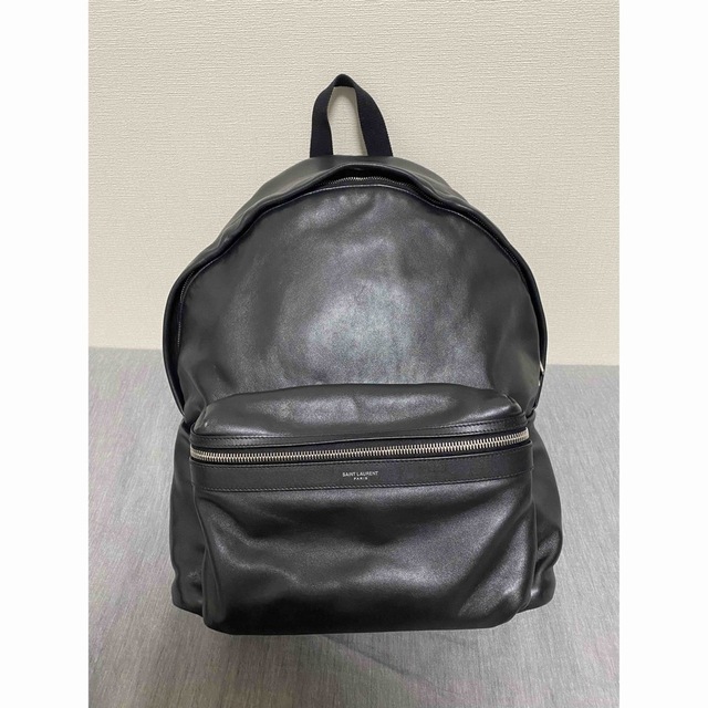 Saint Laurent - 美品 サンローラン レザーバックパックの通販 by m's