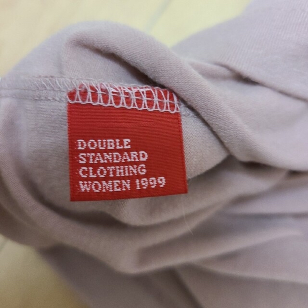 DOUBLE STANDARD CLOTHING(ダブルスタンダードクロージング)のヤヤヤ、やさしいピンク色がカワちぃ！サイズフリー　DOUBLE STANDARD レディースのトップス(カットソー(半袖/袖なし))の商品写真