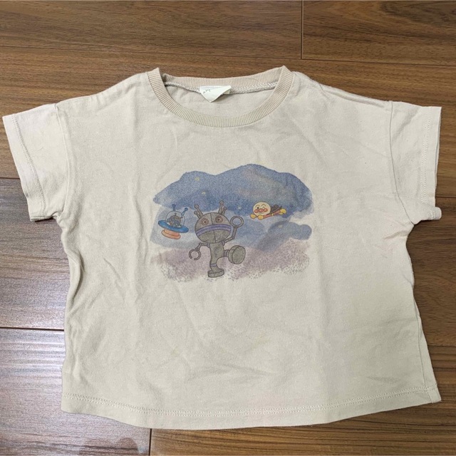 アンパンマン(アンパンマン)のバイキンマン・だだんだん半袖Tシャツ2枚セット　95cm 100cm キッズ/ベビー/マタニティのキッズ服男の子用(90cm~)(Tシャツ/カットソー)の商品写真