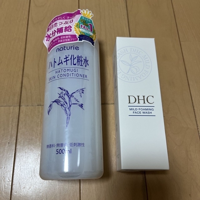 DHC洗顔フォーム&ハトムギ化粧水 コスメ/美容のスキンケア/基礎化粧品(洗顔料)の商品写真