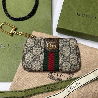 グッチ(Gucci)の【箱•紙袋付き 美品】GUCCI〔オフィディア〕キーケース(キーケース)