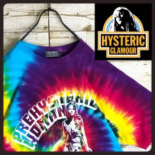 HYSTERICGLAMOUR★PLAYBOY★タイダイ染めガールTシャツ