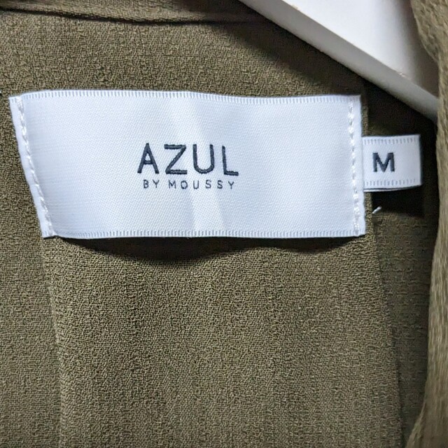 AZUL by moussy(アズールバイマウジー)のAZUL by moussy ドルマンシャツ  M レディースのトップス(シャツ/ブラウス(長袖/七分))の商品写真