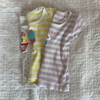 Tシャツ　3枚セット　70-80cm(Ｔシャツ)