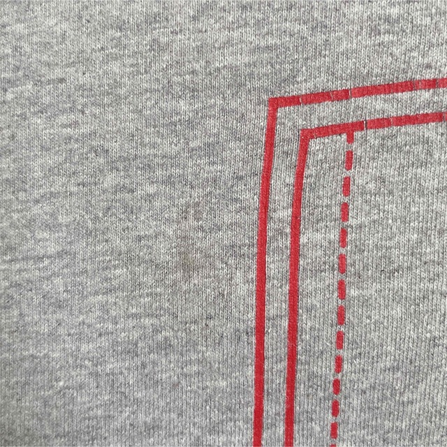 BOBBYFRESH バスケ イラスト 両面プリント tシャツ グレー 海外古着 メンズのトップス(Tシャツ/カットソー(半袖/袖なし))の商品写真