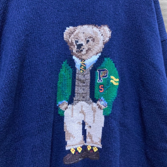 匿名.翌送】ポロラルフローレン ポロベア ニット セーター 刺繍 大人気