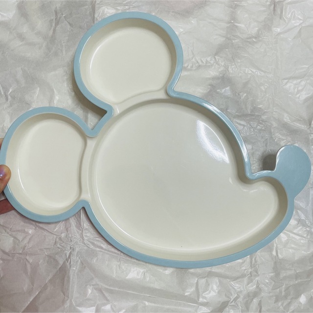 Disney(ディズニー)のDisney Micky キッズ ランチプレート 食器 キッズ/ベビー/マタニティの授乳/お食事用品(プレート/茶碗)の商品写真