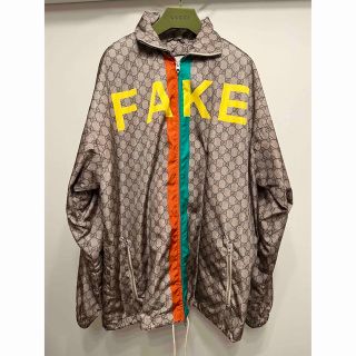 グッチ(Gucci)の【新品】GUCCI FAKE NOT ジャケットL(ナイロンジャケット)