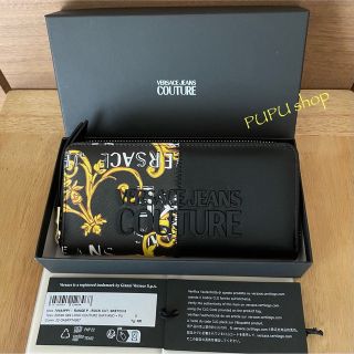 ヴェルサーチ(VERSACE)のヴェルサーチジーンズクチュール　長財布　バロック1(財布)