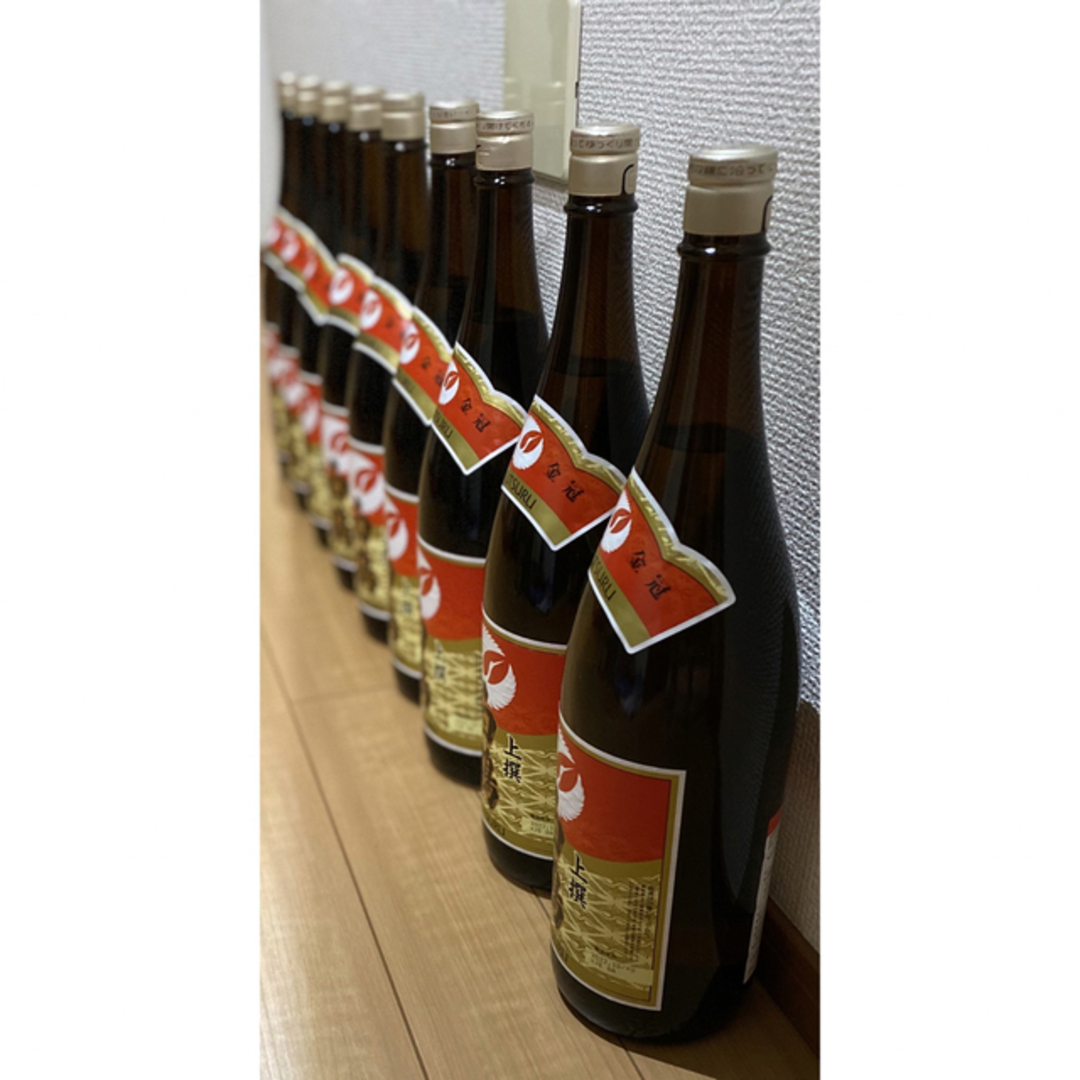 上撰　白鶴　1.8l ９本箱付き 食品/飲料/酒の酒(日本酒)の商品写真