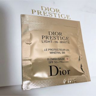 ディオール(Dior)のDior プレステージ ホワイト ル プロテクター UV ミネラル BB 00②(BBクリーム)