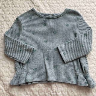 ザラキッズ(ZARA KIDS)のZARAkids 小花柄長袖トップス(ニット/セーター)