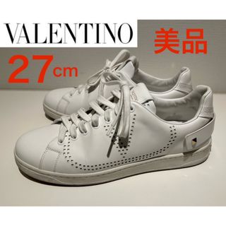 ヴァレンティノ 白スニーカーの通販 20点 | VALENTINOを買うならラクマ