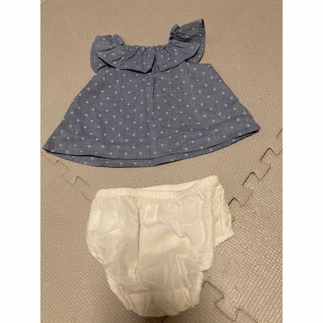 babyGAP(ベビーギャップ)の値下げ！Baby gap セットアップ　女の子 キッズ/ベビー/マタニティのベビー服(~85cm)(ロンパース)の商品写真