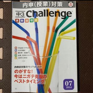 ベネッセ(Benesse)の進研ゼミ　中3 チャレンジ　内申対策(語学/参考書)