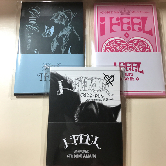 新品未開封 (G)I-DLE I FEEL POCAALBUM 3種セット