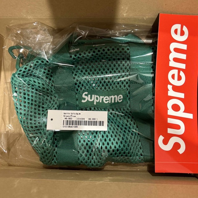 Supreme - 新品未使用 Supreme Mesh Mini Duffle Bag Greenの通販 by
