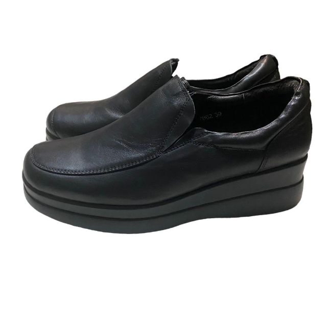 KISCO(キスコ)のKISCO キスコ 革靴 本革 予想サイズ23 ブラック レディースの靴/シューズ(ローファー/革靴)の商品写真