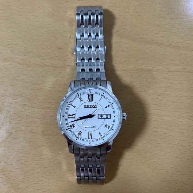 SEIKO - セイコー SEIKO 自動巻 メンズ腕時計 自動巻 カレンダー時計の