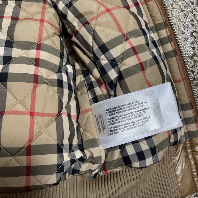 BURBERRY   BURBERRY バーバリーチルドレン ダウンベスト 正規品の通販