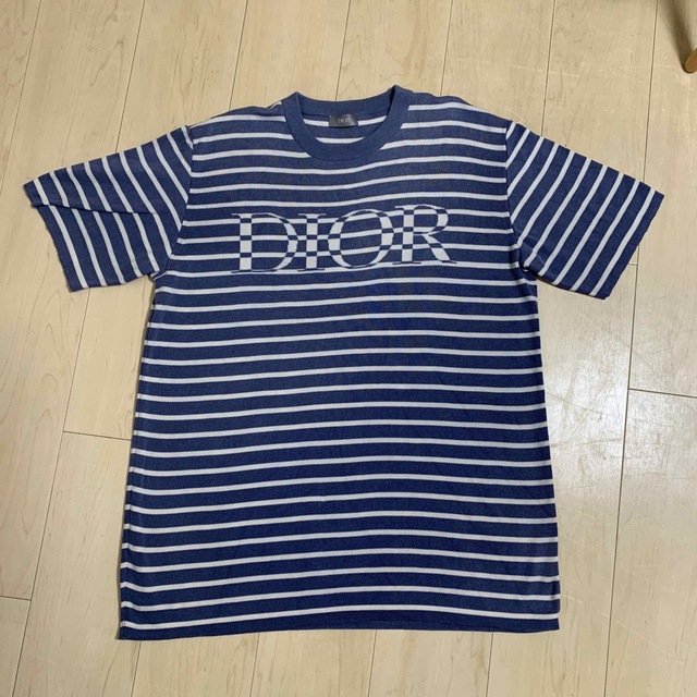 Dior 22SS OVERSIZED STRIPED T-SHIRT