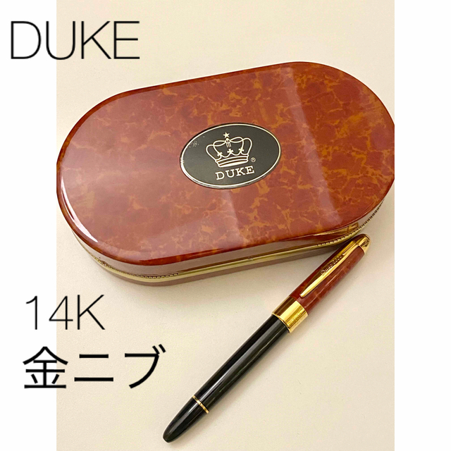 DUKE 中華万年筆 14K 金ニブ 箱付き インテリア/住まい/日用品の文房具(ペン/マーカー)の商品写真