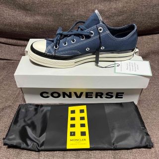 フラグメント(FRAGMENT)のMONCLER x FRAGMENT x CONVERSE 26.5cm 青(スニーカー)