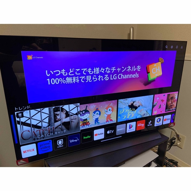 2022年 LG 48型有機EL OLED48C2PJA 4Kチューナー