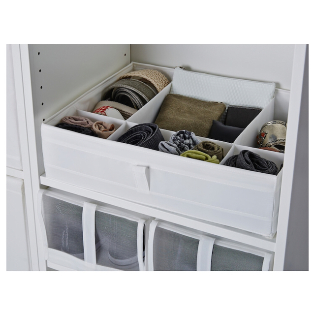 IKEA - IKEA イケアSKUBB スクッブ ハンギング収納 ボックス 仕切りの