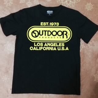 アウトドア(OUTDOOR)の美品! OUTDOOR PRODUCTS アウトドア フロントロゴ Tシャツ S(Tシャツ/カットソー(半袖/袖なし))