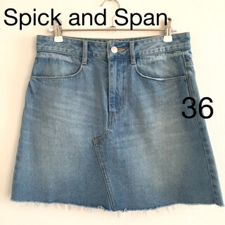 スピックアンドスパン(Spick & Span)のSpick and Span デニムスカート(ミニスカート)