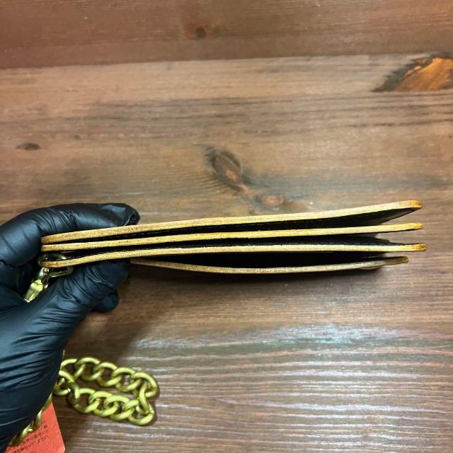 ☆栃木レザー赤タグ付き☆茶芯トラッカーウォレット【ロングタイプ】 ☆栃木レザー赤タグ付き☆茶芯トラッカーウォレット【ロングタイプ】