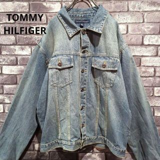 トミーヒルフィガー(TOMMY HILFIGER)のTOMMY HILFIGER　デニムジャケット　Ｇジャン　ビッグシルエット　古着(Gジャン/デニムジャケット)