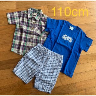 ユニクロ(UNIQLO)の110cm 3点セット　ユニクロ他　男の子(Tシャツ/カットソー)