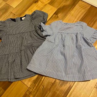 ザラキッズ(ZARA KIDS)のzara ワンピース、チュニック　2枚セット(ワンピース)