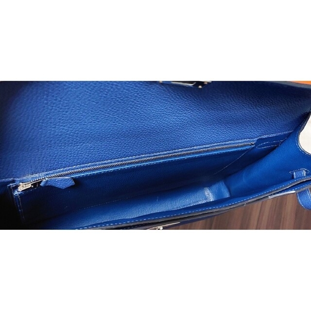 Hermes(エルメス)の正規品 HERMES ケリーデペッシュ 36 トゴ ブルー  Z刻印 2021年 メンズのバッグ(ビジネスバッグ)の商品写真