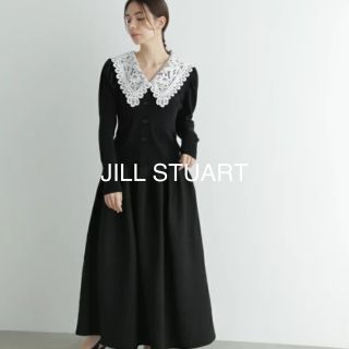 ジルスチュアート(JILLSTUART)の2023SSJILLSTUARTレースカラーニットカーディガン(カーディガン)