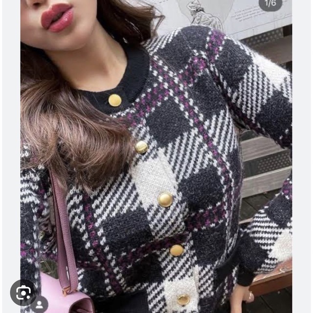 sheller modefullチェックカーディガン newbornbrainsociety.org