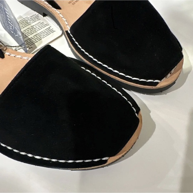 UNITED ARROWS(ユナイテッドアローズ)の新品 mibo ミボ メノルカサンダル スエード フラット スペイン製 37 レディースの靴/シューズ(サンダル)の商品写真