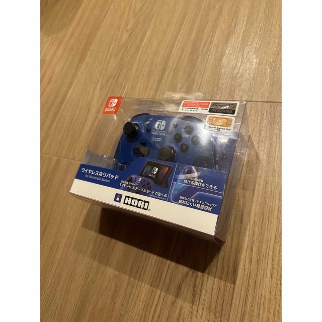 Nintendo Switch 新品未使用 SWITCH HORI ワイヤレスホリパッド ブルー NSW-174の通販 by 千聖0099 HORI NSW-174 ワイヤレスホリパッド ブルー