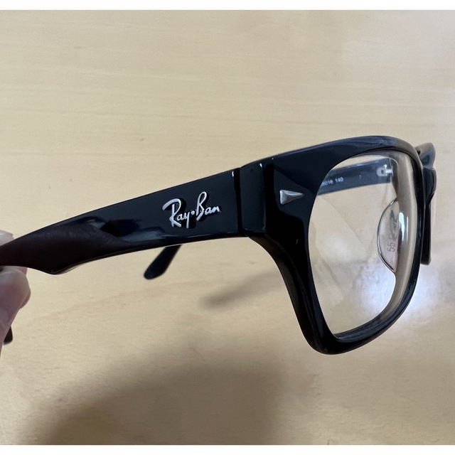 Ray-Ban レイバン　黒縁伊達メガネ