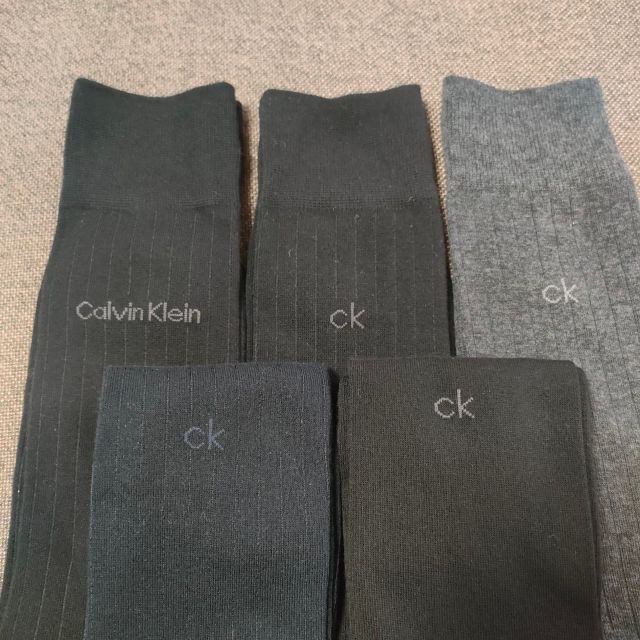 カルバンクライン Calvin Klein メンズ ビジネス ドレスソックス5足 メンズのレッグウェア(ソックス)の商品写真