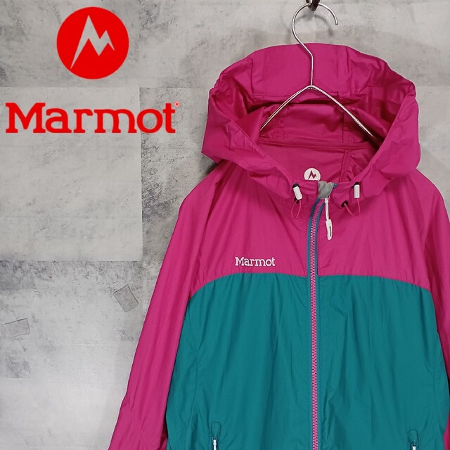 美品　Marmot　マーモット　ナイロンジャケットM レディース