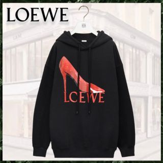 新品タグ付 LOEWE ロエベ パンプス フーディー パーカー